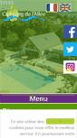 Mobile Screenshot of camping-allee.com